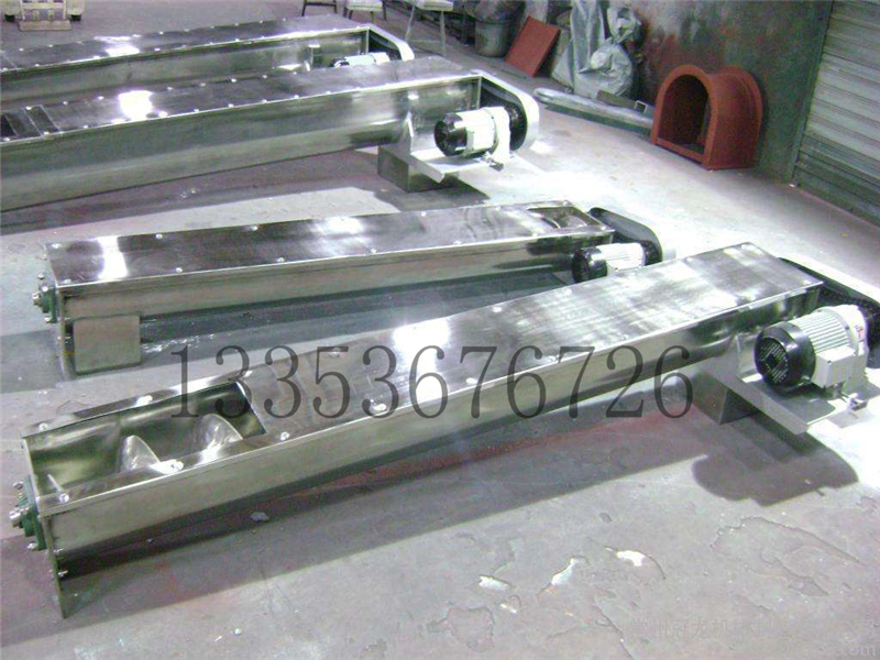 不銹鋼槽式螺旋輸送機 不銹鋼槽式螺旋輸送機